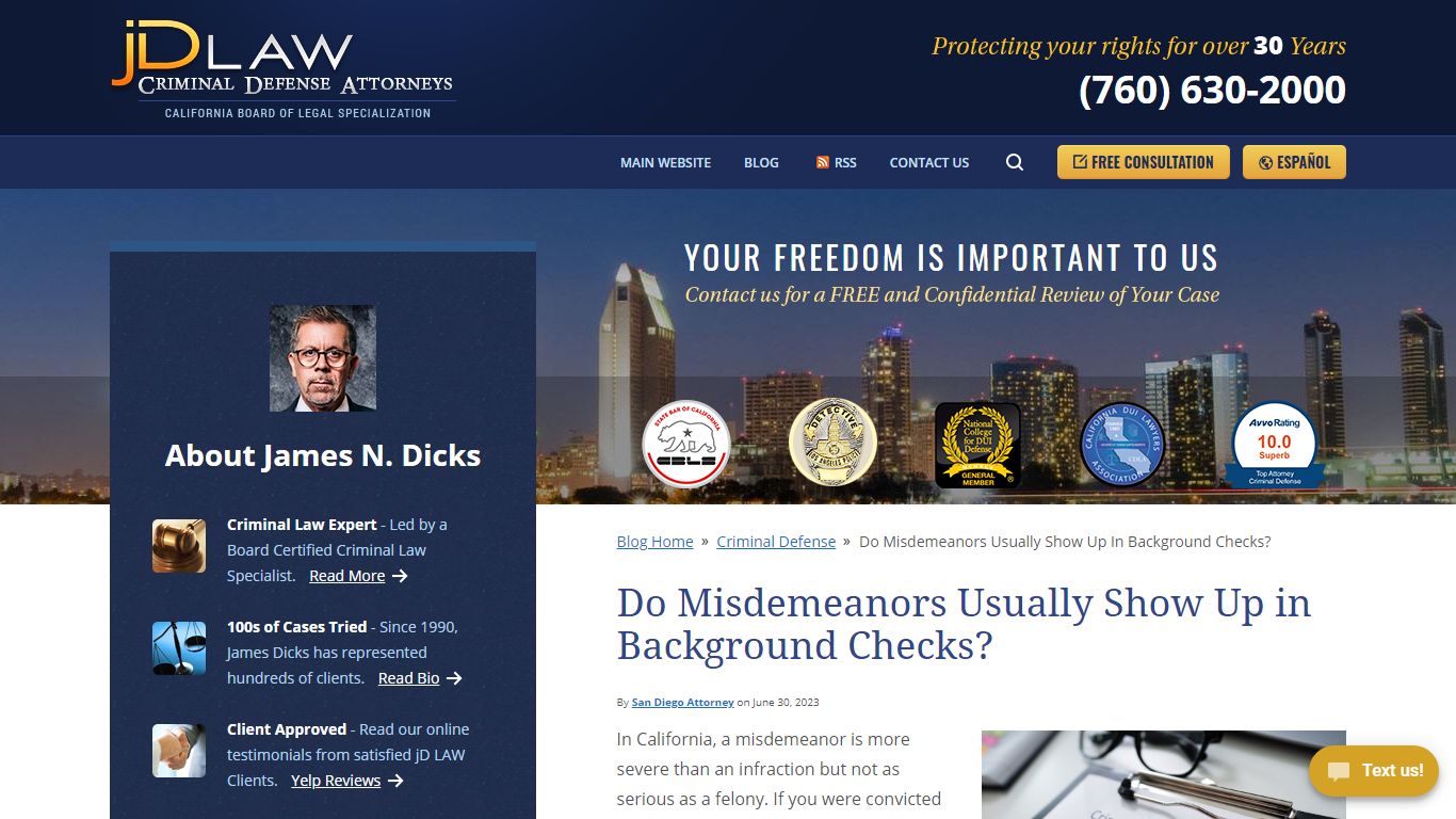 Do Misdemeanors Usually Show Up in Background Checks?